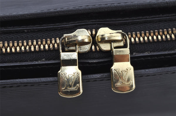 Authentic Louis Vuitton Epi Dauphine GM Pouch Clutch Bag Black M48432 Junk 0305J