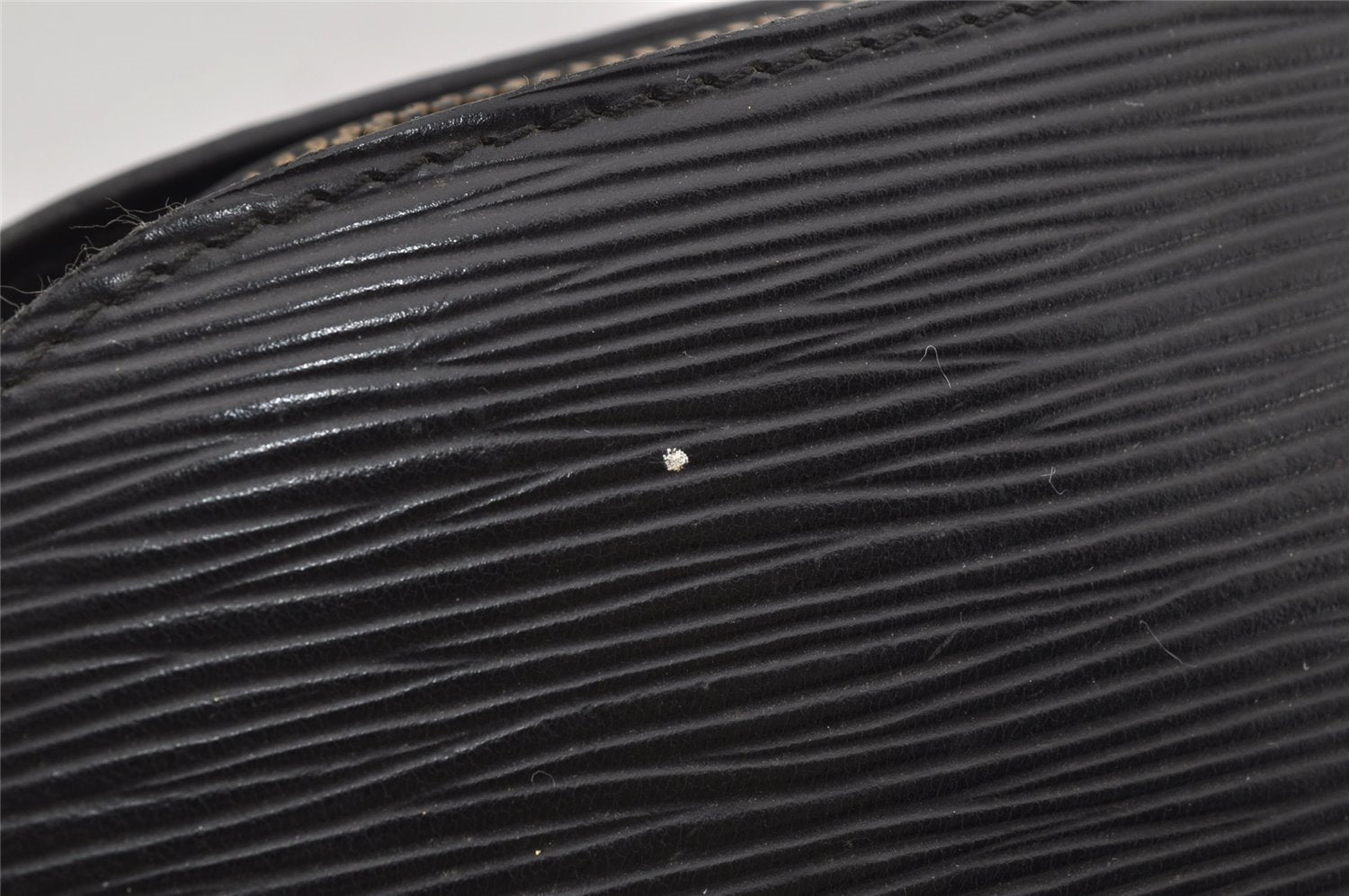 Authentic Louis Vuitton Epi Dauphine GM Pouch Clutch Bag Black M48432 Junk 0305J