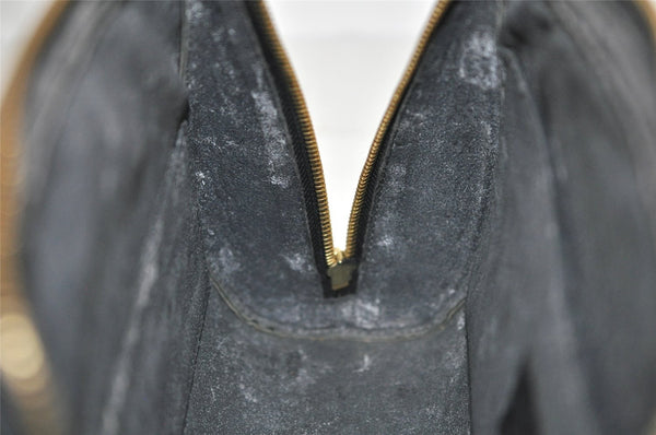 Authentic Louis Vuitton Epi Dauphine GM Pouch Clutch Bag Black M48432 Junk 0305J