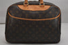 Authentic Louis Vuitton Monogram Deauville Hand Bag M47270 LV 0305K