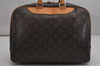 Authentic Louis Vuitton Monogram Deauville Hand Bag M47270 LV 0305K