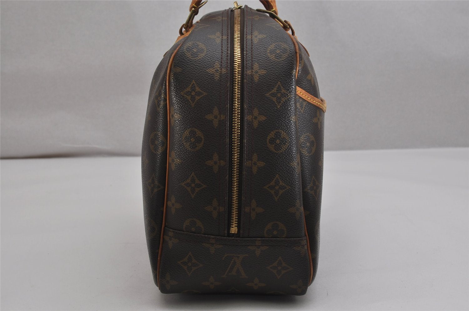 Authentic Louis Vuitton Monogram Deauville Hand Bag M47270 LV 0305K