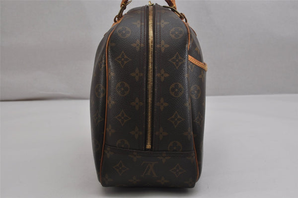 Authentic Louis Vuitton Monogram Deauville Hand Bag M47270 LV 0305K