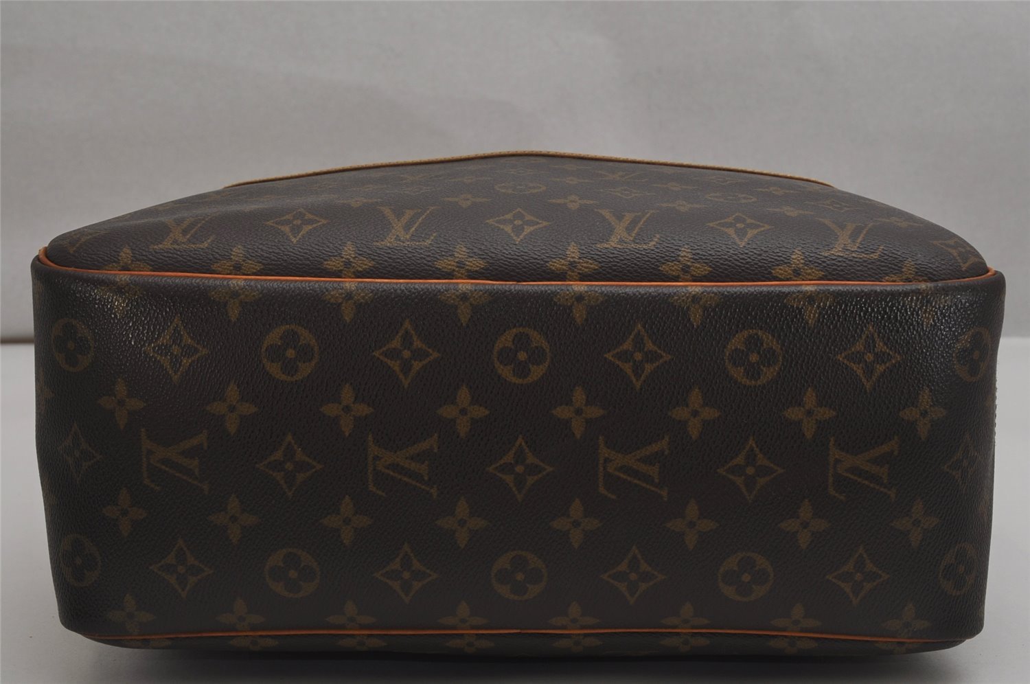Authentic Louis Vuitton Monogram Deauville Hand Bag M47270 LV 0305K