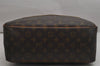 Authentic Louis Vuitton Monogram Deauville Hand Bag M47270 LV 0305K