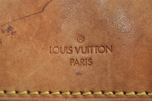 Authentic Louis Vuitton Monogram Deauville Hand Bag M47270 LV 0305K