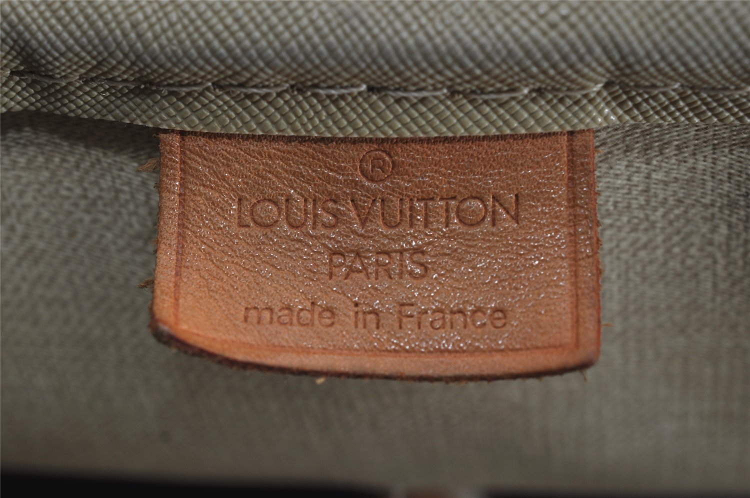 Authentic Louis Vuitton Monogram Deauville Hand Bag M47270 LV 0305K