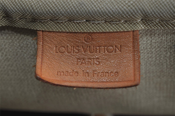 Authentic Louis Vuitton Monogram Deauville Hand Bag M47270 LV 0305K