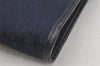 Auth Christian Dior Trotter 2Way Shoulder Clutch Bag Canvas Leather Navy 0306J