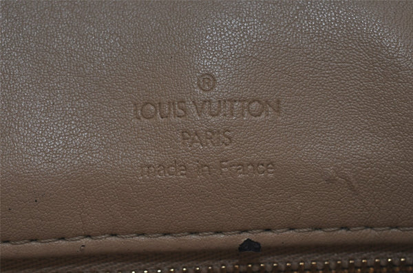 Authentic Louis Vuitton Vernis Houston Shoulder Hand Bag Yellow M91004 LV 0307K