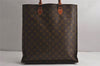 Authentic Louis Vuitton Monogram Sac Plat Hand Tote Bag Old Model LV 0308K