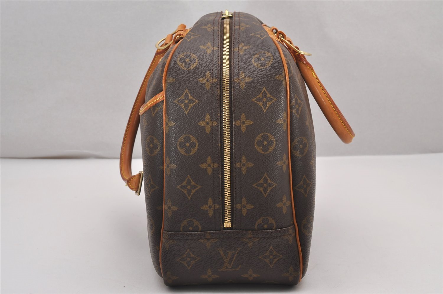 Authentic Louis Vuitton Monogram Deauville Hand Bag M47270 LV Junk 0309J