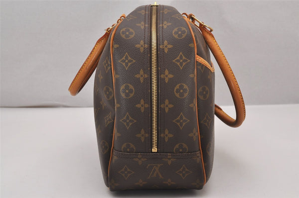 Authentic Louis Vuitton Monogram Deauville Hand Bag M47270 LV Junk 0309J