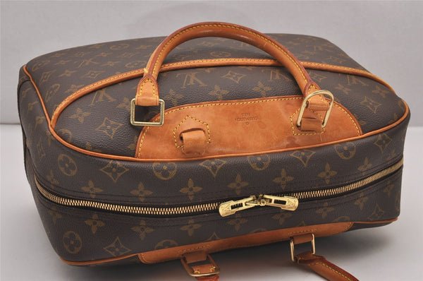 Authentic Louis Vuitton Monogram Deauville Hand Bag M47270 LV Junk 0309J