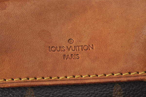 Authentic Louis Vuitton Monogram Deauville Hand Bag M47270 LV Junk 0309J