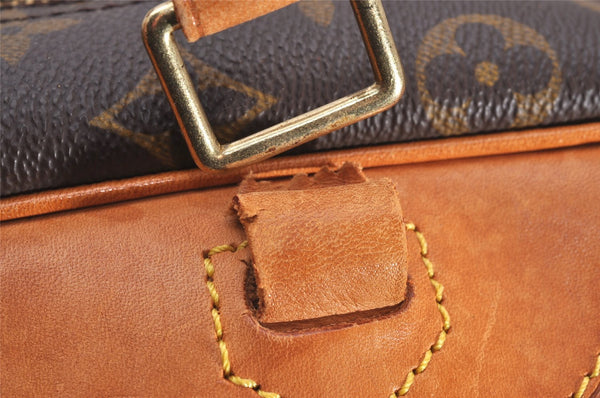 Authentic Louis Vuitton Monogram Deauville Hand Bag M47270 LV Junk 0309J