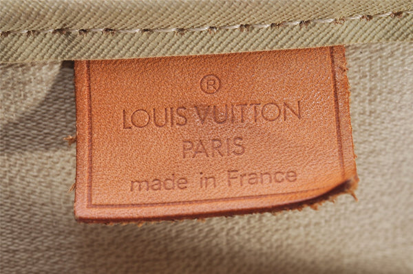 Authentic Louis Vuitton Monogram Deauville Hand Bag M47270 LV Junk 0309J