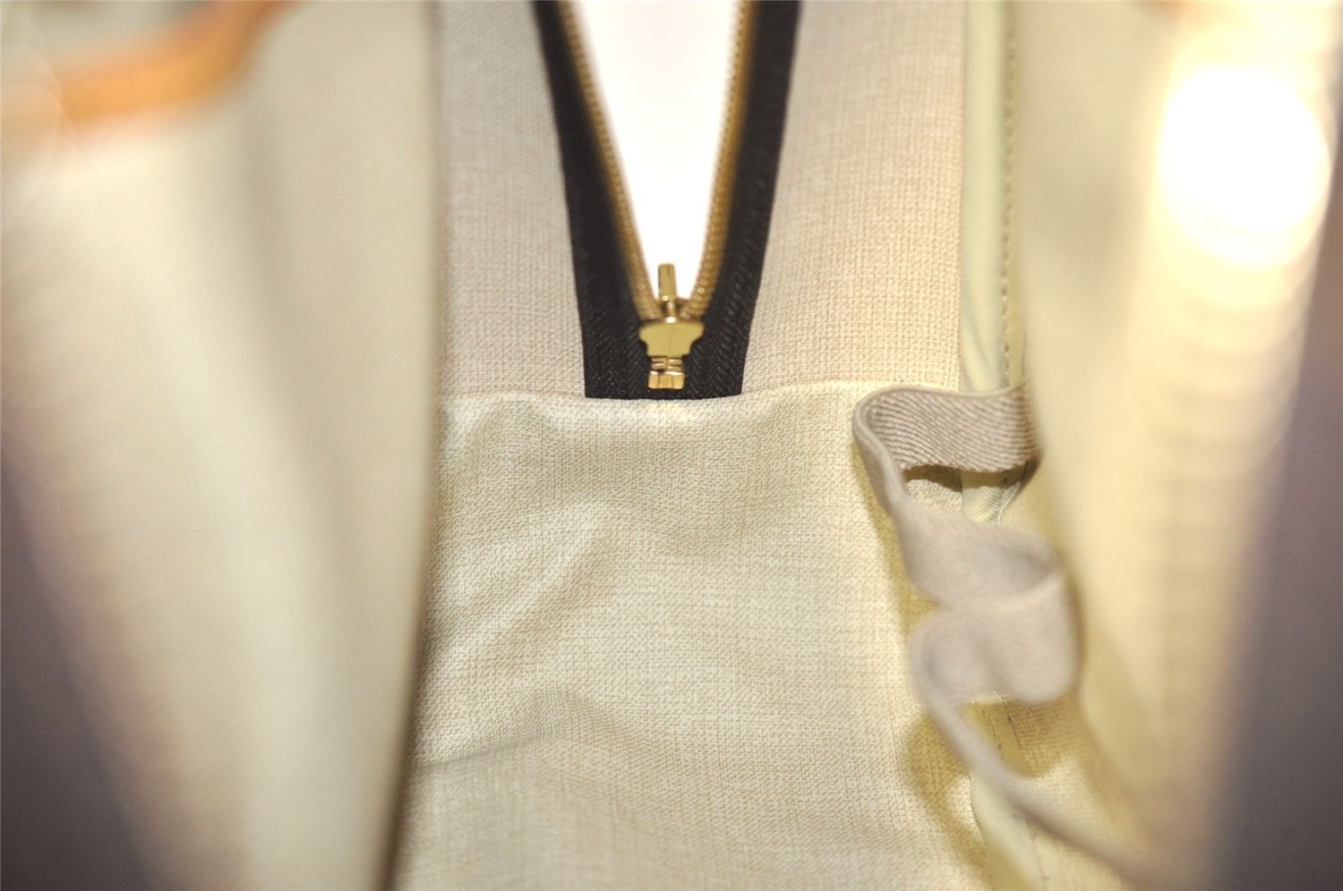 Authentic Louis Vuitton Monogram Deauville Hand Bag M47270 LV Junk 0309J