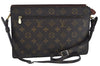 Authentic Louis Vuitton Monogram Enghien Shoulder Cross Bag M51205 LV 0310J
