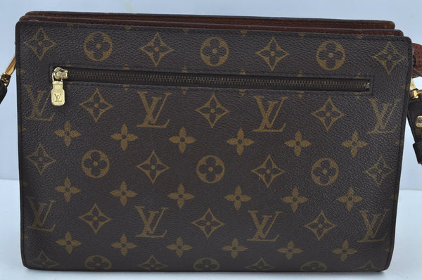Authentic Louis Vuitton Monogram Enghien Shoulder Cross Bag M51205 LV 0310J