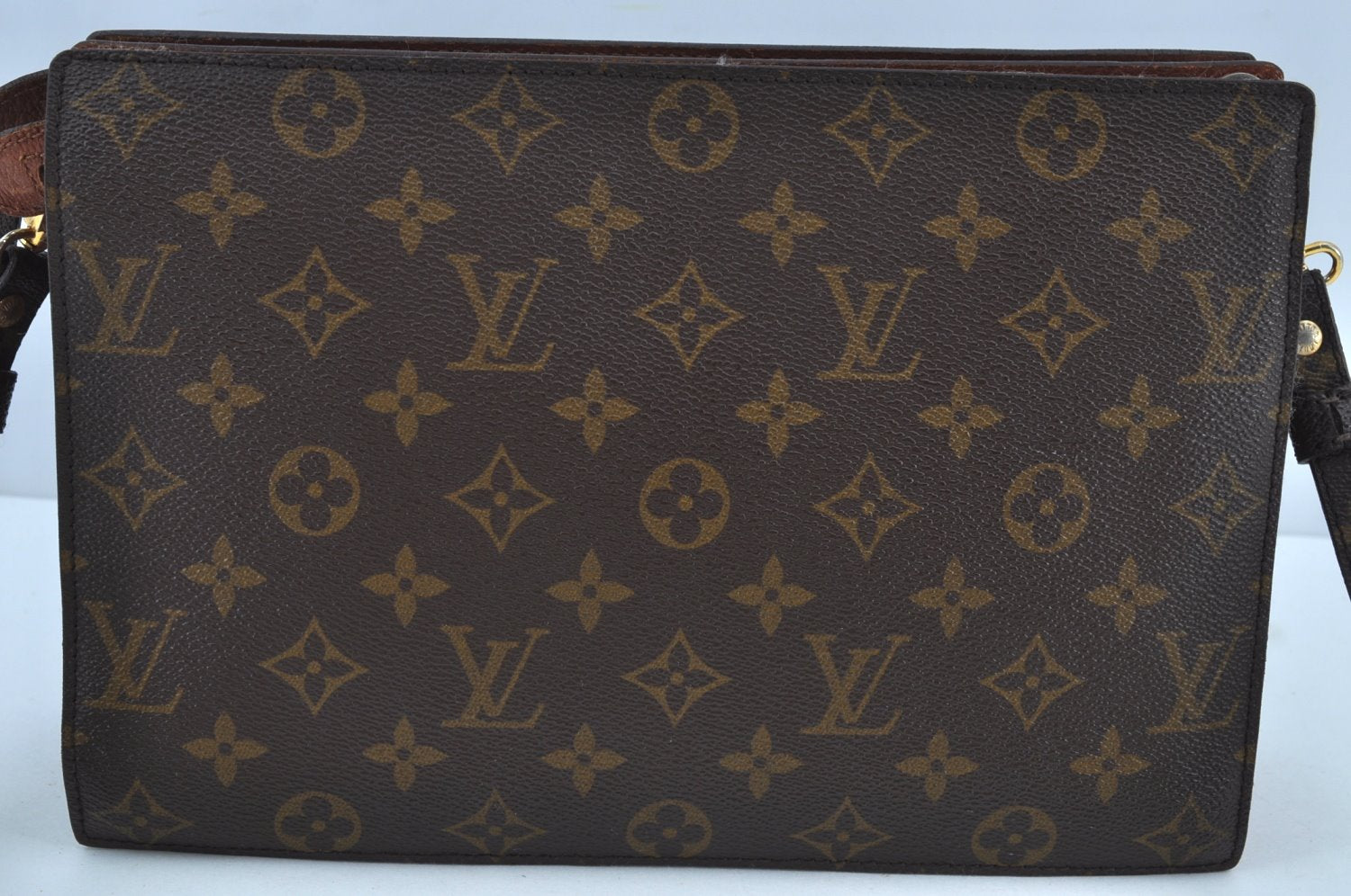 Authentic Louis Vuitton Monogram Enghien Shoulder Cross Bag M51205 LV 0310J