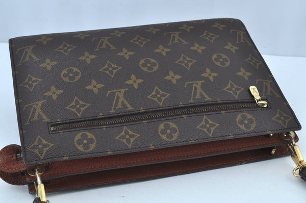 Authentic Louis Vuitton Monogram Enghien Shoulder Cross Bag M51205 LV 0310J
