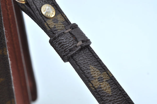 Authentic Louis Vuitton Monogram Enghien Shoulder Cross Bag M51205 LV 0310J