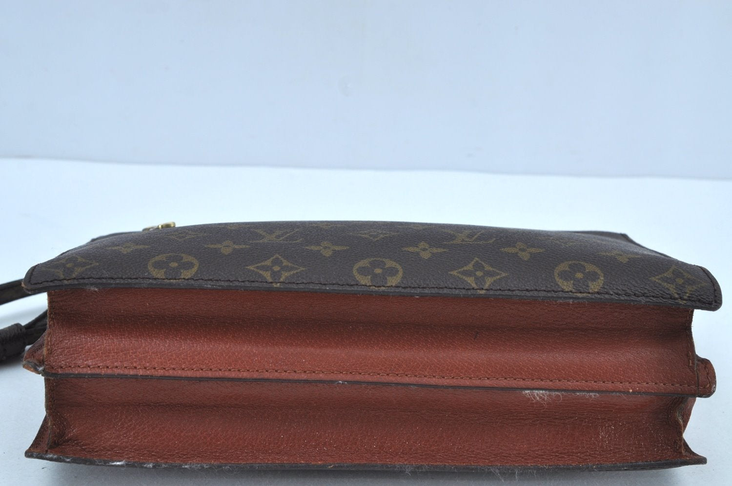 Authentic Louis Vuitton Monogram Enghien Shoulder Cross Bag M51205 LV 0310J