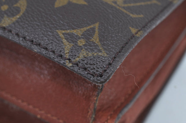 Authentic Louis Vuitton Monogram Enghien Shoulder Cross Bag M51205 LV 0310J