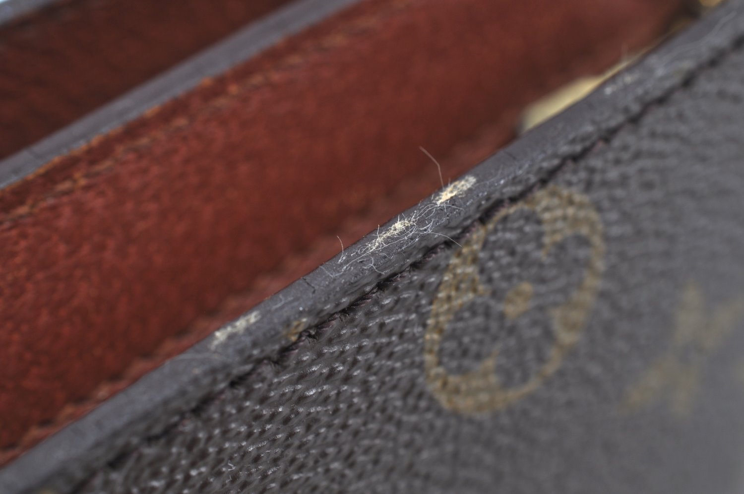 Authentic Louis Vuitton Monogram Enghien Shoulder Cross Bag M51205 LV 0310J