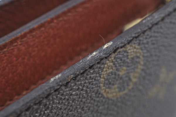 Authentic Louis Vuitton Monogram Enghien Shoulder Cross Bag M51205 LV 0310J