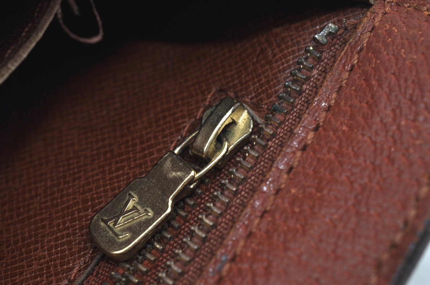 Authentic Louis Vuitton Monogram Enghien Shoulder Cross Bag M51205 LV 0310J