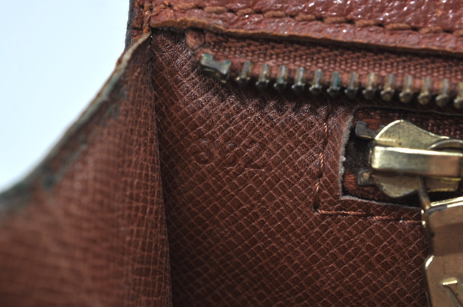 Authentic Louis Vuitton Monogram Enghien Shoulder Cross Bag M51205 LV 0310J