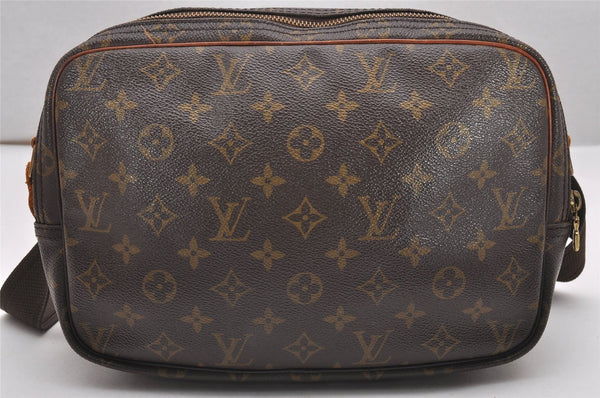 Authentic Louis Vuitton Monogram Reporter PM Shoulder Cross Bag M45254 LV 0311J