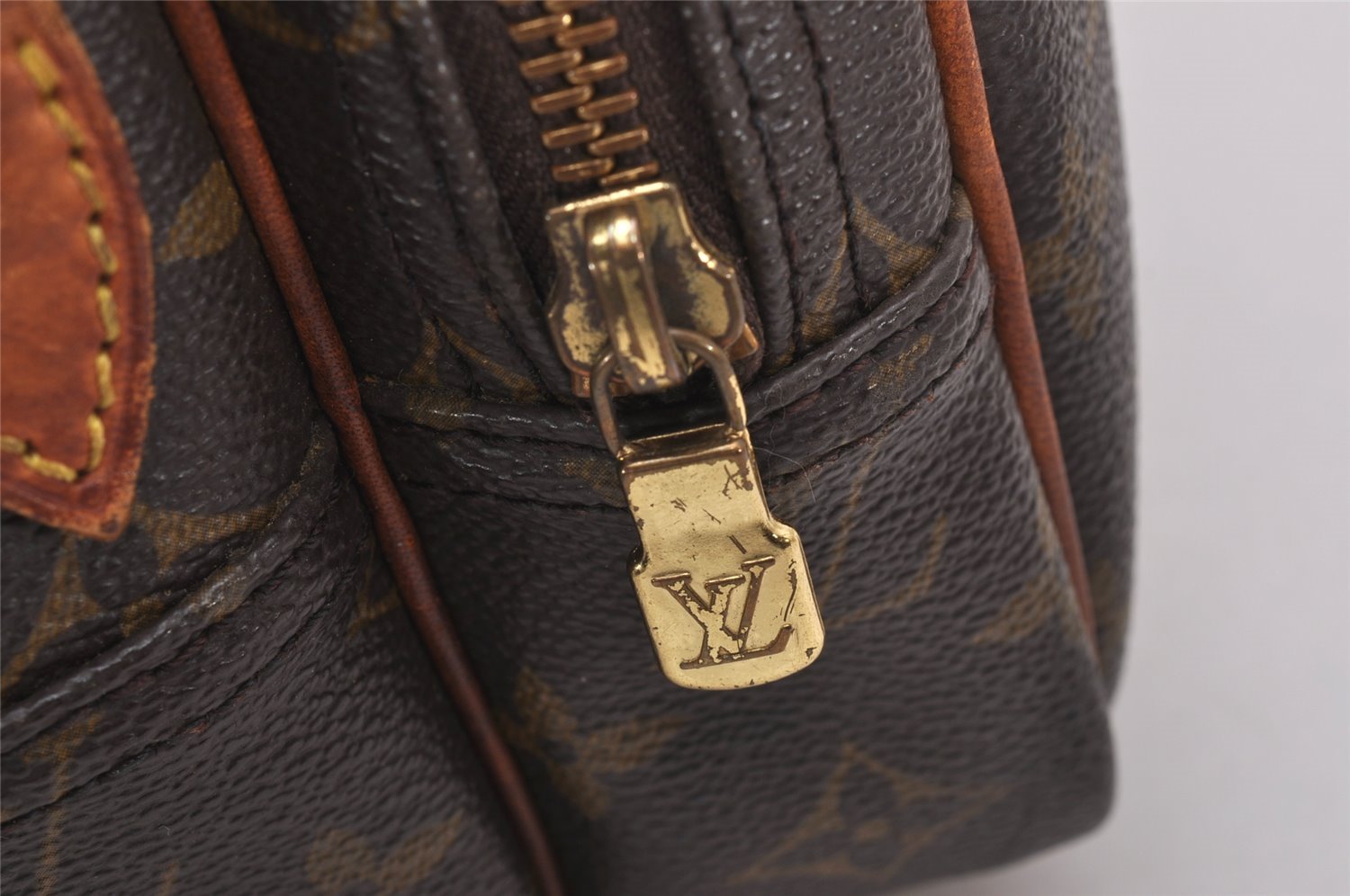 Authentic Louis Vuitton Monogram Reporter PM Shoulder Cross Bag M45254 LV 0311J