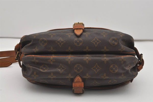 Authentic Louis Vuitton Monogram Saumur 30 Shoulder Cross Bag M42256 LV 0312J