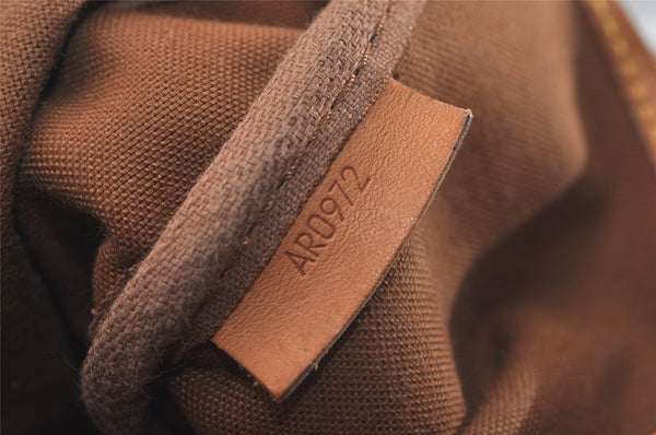 Authentic Louis Vuitton Monogram Saumur 30 Shoulder Cross Bag M42256 LV 0312J