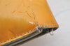 Auth Louis Vuitton Vernis Walker Shoulder Cross Wallet Yellow M91031 LV 0316J