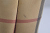 Authentic BURBERRY Vintage Nova Check PVC Leather Hand Bag Beige Junk 0316K