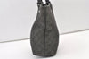 Authentic GUCCI Vintage Shoulder Tote Bag GG Canvas Leather 31244 Black 0317K