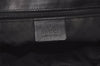 Authentic GUCCI Vintage Shoulder Tote Bag GG Canvas Leather 31244 Black 0317K