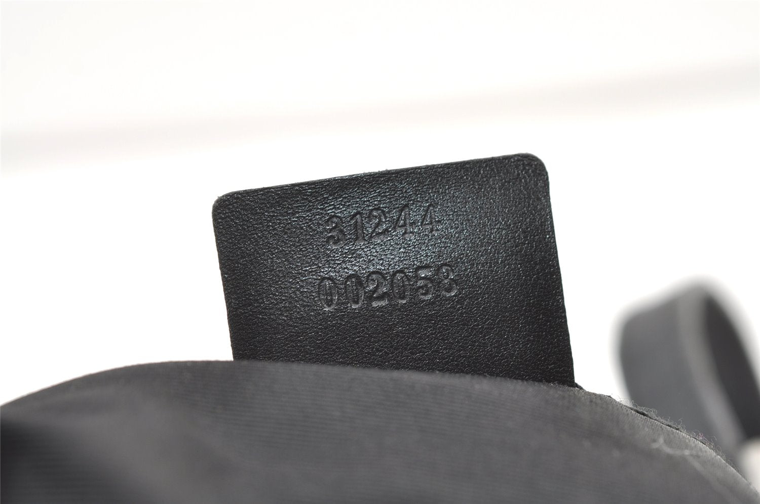 Authentic GUCCI Vintage Shoulder Tote Bag GG Canvas Leather 31244 Black 0317K