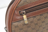 Authentic GUCCI Vintage Micro GG PVC Leather Clutch Hand Bag Purse Brown 0318K
