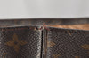 Authentic Louis Vuitton Monogram Sac Plat Hand Tote Bag M51140 LV 0319J