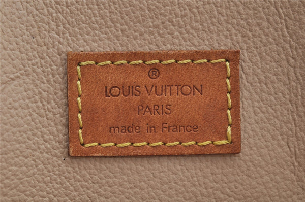 Authentic Louis Vuitton Monogram Sac Plat Hand Tote Bag M51140 LV 0319J