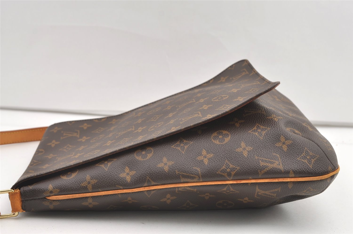 Authentic Louis Vuitton Monogram Musette Shoulder Cross Body Bag M51256 LV 0319K