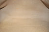 Authentic GUCCI Web Sherry Line GG Plus Tote Bag GG PVC Leather Brown 0320J