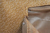 Authentic GUCCI Web Sherry Line Shoulder Hand Bag GG PVC Leather Brown 0321J