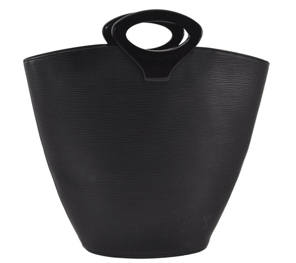 Authentic Louis Vuitton Epi Noctambule Hand Bag Purse Black M54522 LV 0322J