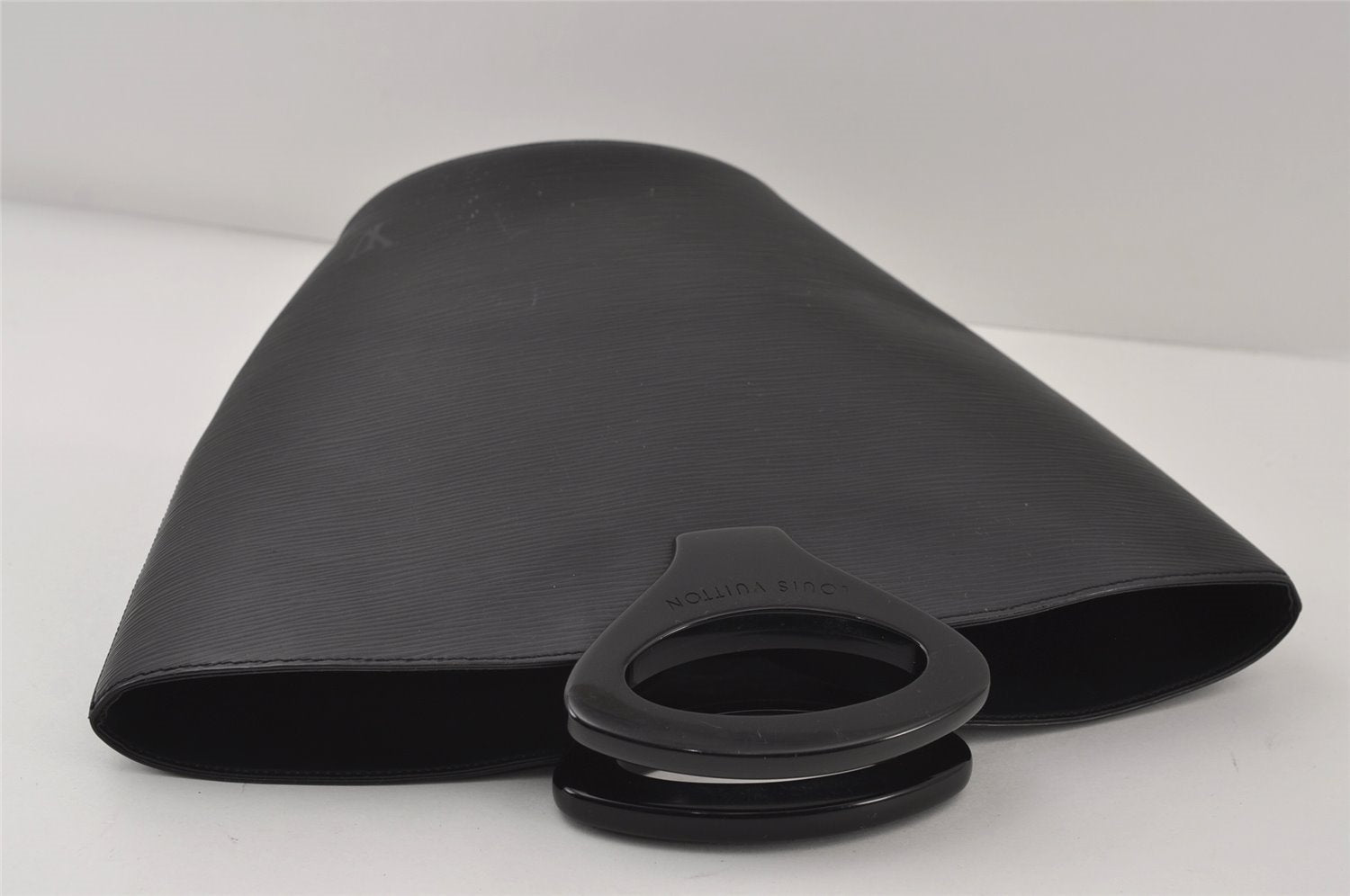 Authentic Louis Vuitton Epi Noctambule Hand Bag Purse Black M54522 LV 0322J